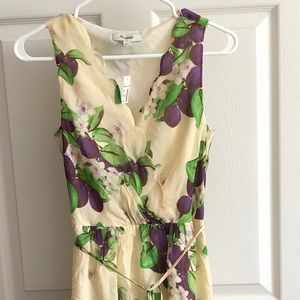 NWT RARE Madewell Floral High-Low dress